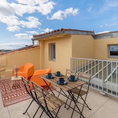 Le Panorama - Rooftop & Climatisation Apartment